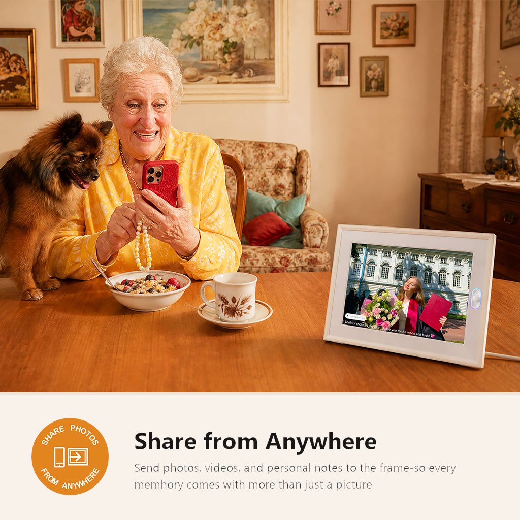 Amivo Smart Digital Photo Frame